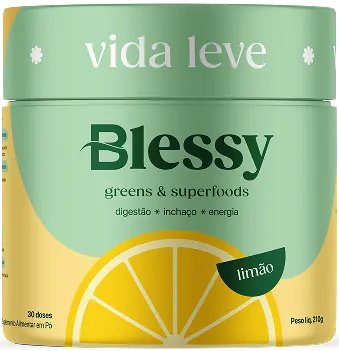 Pote de Blessy greens limão 🍋